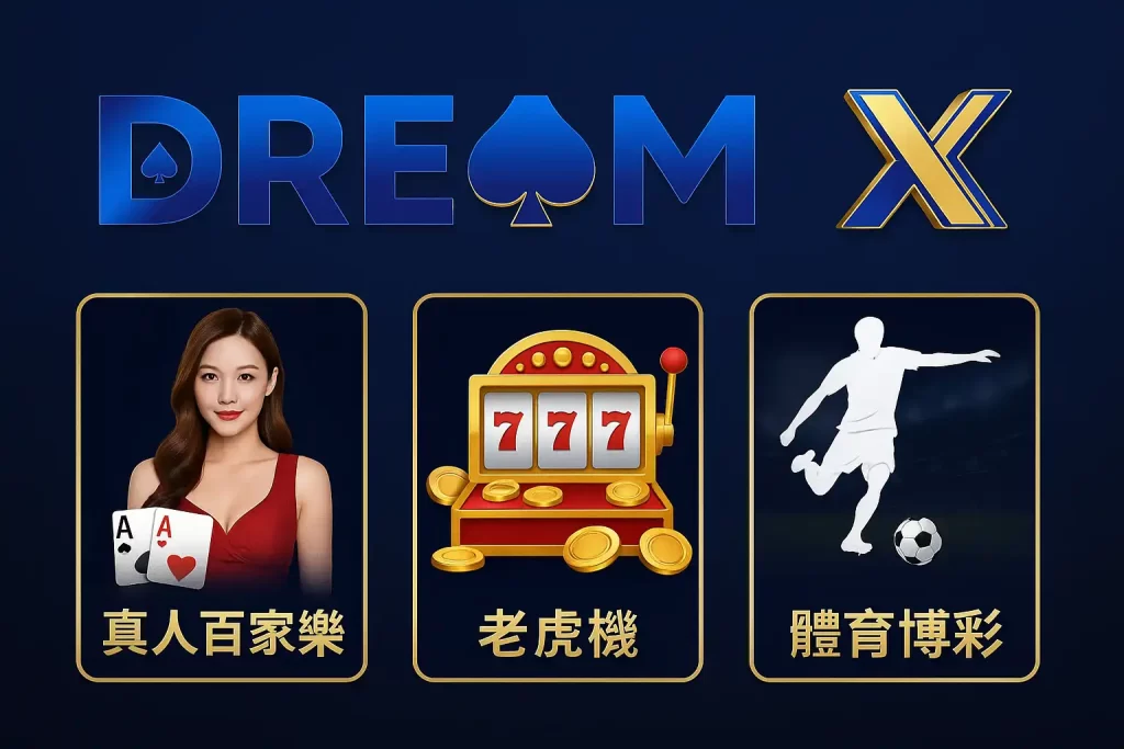 DreamX香港網上娛樂城遊戲介紹圖