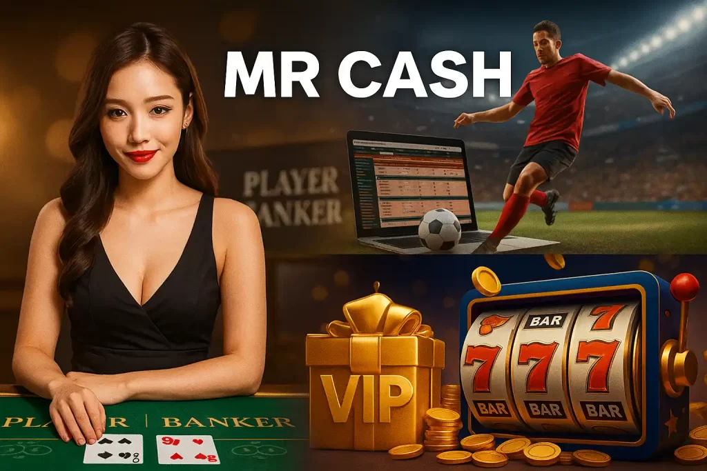 MR CASH娛樂城遊戲種類展示