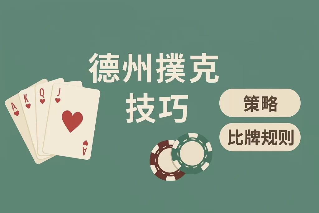 德州扑克技巧和勝利指南