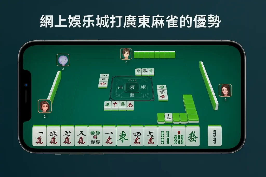 網上娛樂城廣東麻雀對戰畫面