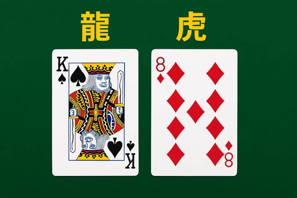 龍虎鬥遊戲規則圖解