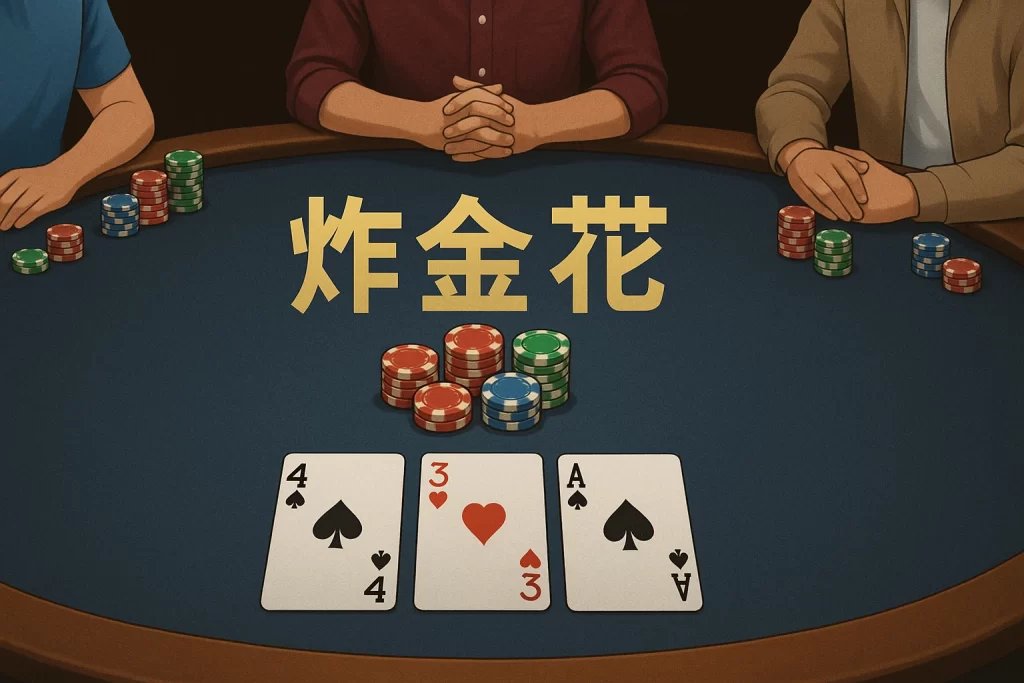 炸金花遊戲畫面