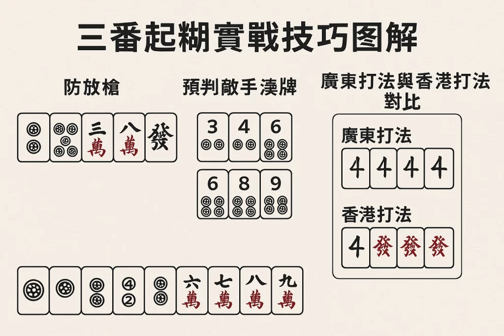 三番起糊實戰技巧圖解