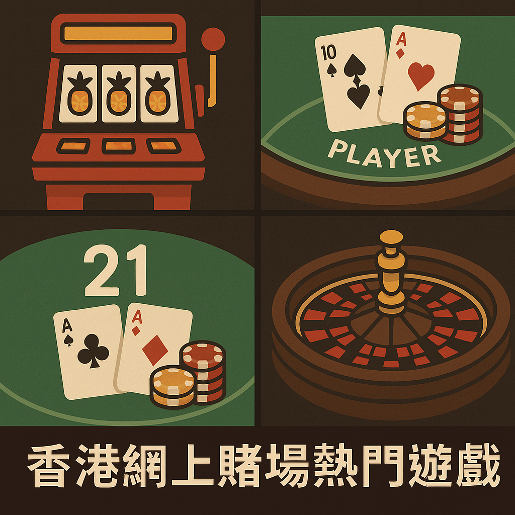 香港網上賭場 熱門遊戲
